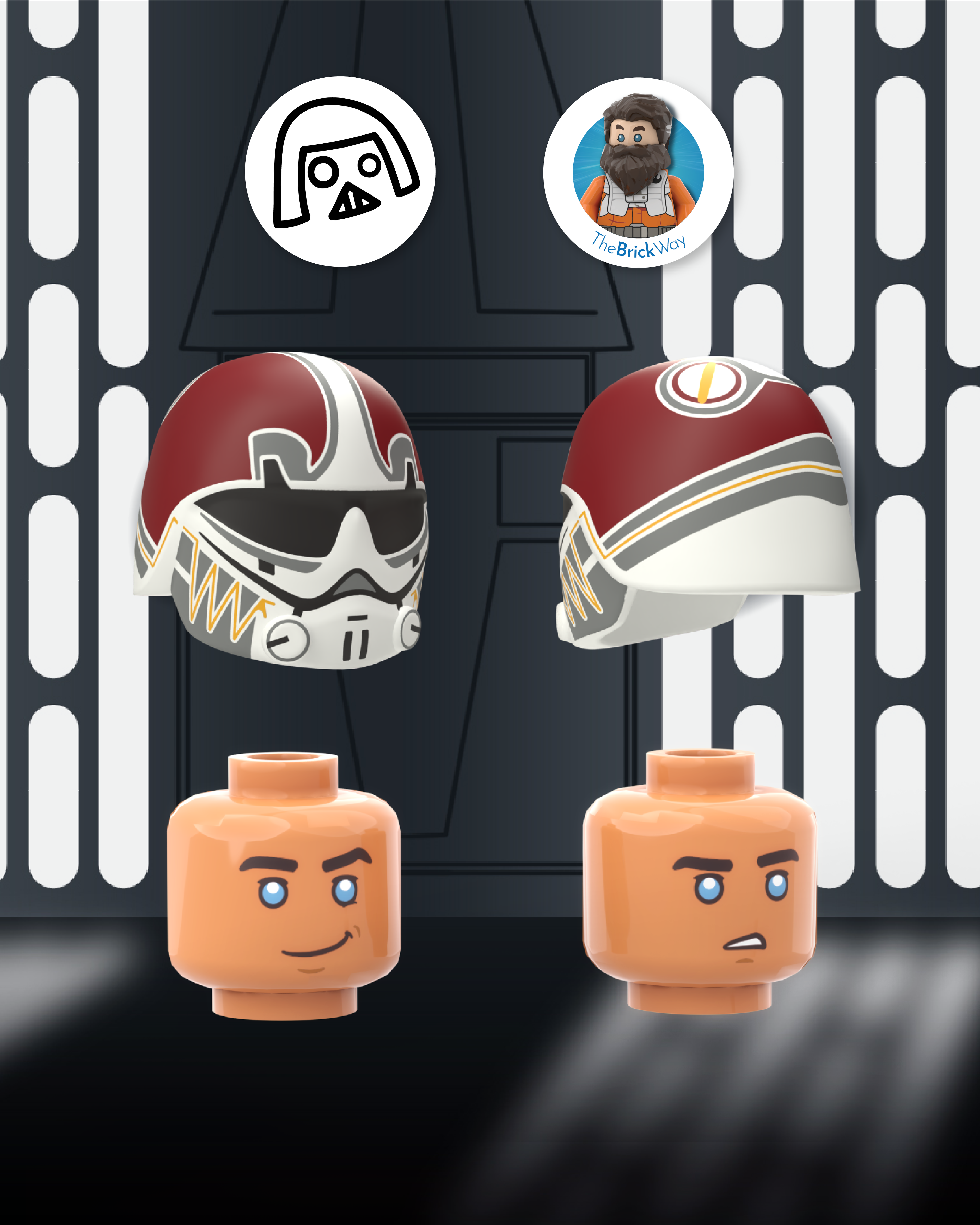 Loot Helmet and Blue Eyed upgrade parts (GCC x TBW)